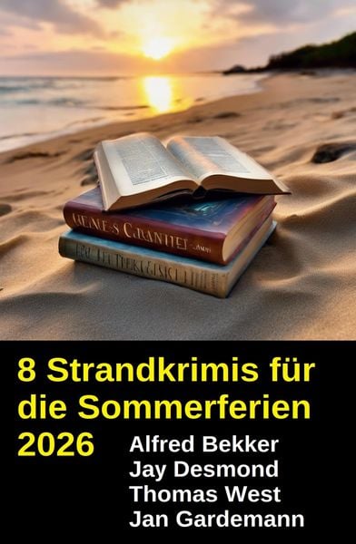 Produktbild: 8 Strandkrimis f&uuml;r die Sommerferien 2026
