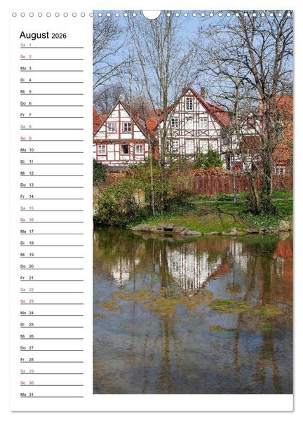 Produktbild: Streifz&uuml;ge durch Paderborn (Wandkalender 2026 DIN A3 hoch), CALVENDO Monatskalender