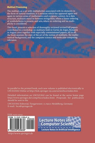 Produktbild: Multiset Processing