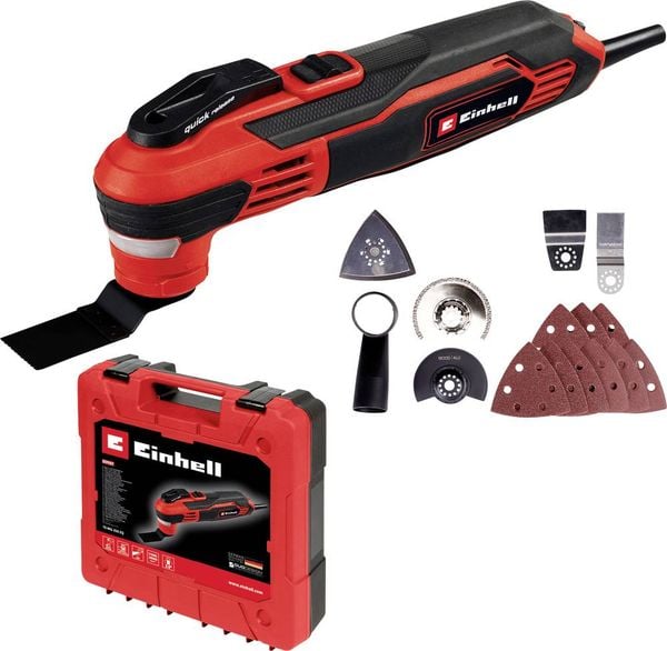 Einhell TE-MG 350 EQ 4465155 Multifunktionswerkzeug mit Zubehör, inkl. Koffer 350W