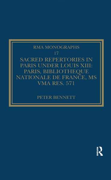 Produktbild: Sacred Repertories in Paris under Louis XIII