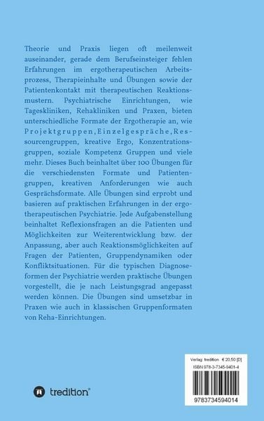 Produktbild: Ergotherapie in der Psychiatrie