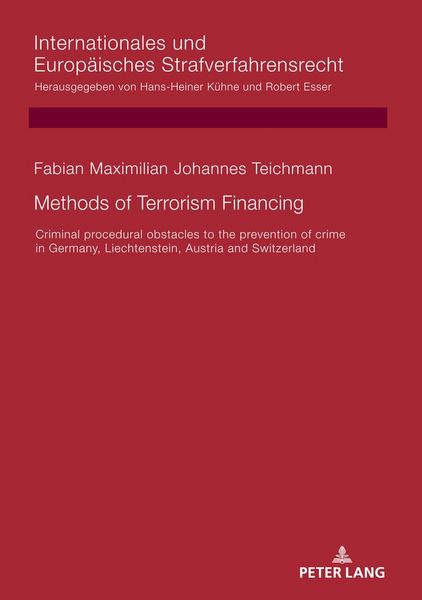 Produktbild: Methods of Terrorism Financing