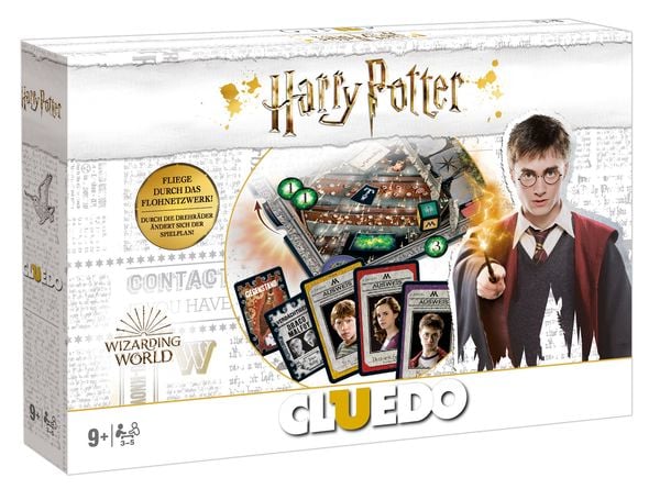 Winning Moves 11767 - Harry Potter, Cluedo, Collectors Edition weiß 2019
