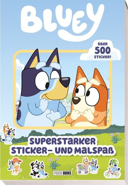 Bluey: Superstarker Sticker- und Malspaß, Taschenbuch von Panini, Panini, 978-3-8332-4628-9