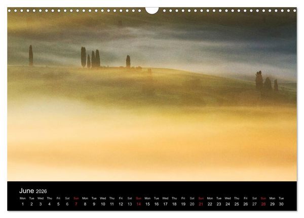 Produktbild: Tuscany Amazing Val d'Orcia (Wall Calendar 2026 DIN A3 landscape), CALVENDO 12 Month Wall Calendar