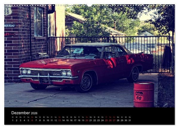 Produktbild: Roadside USA - Die guten Jahre sind vorbei (hochwertiger Premium Wandkalender 2026 DIN A2 quer), Kunstdruck in Hochglanz