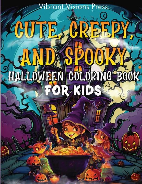 Produktbild: Cute, Creepy, and Spooky Halloween Coloring Book for Kids