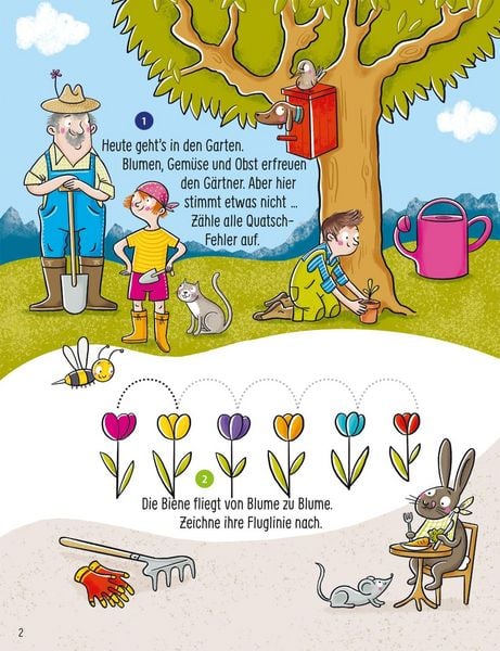 Produktbild: Das dicke Quatsch-R&auml;tselbuch