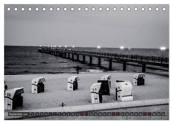 Produktbild: Ein Blick das Ostseebad K&uuml;hlungsborn (Tischkalender 2026 DIN A5 quer), CALVENDO Monatskalender