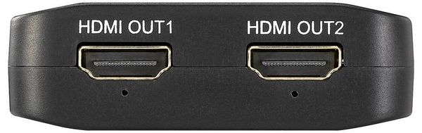 Produktbild: SpeaKa Professional SP-HDMIS-300 2 Port HDMI-Splitter Ultra HD-f&auml;hig 7680 x 4320 Pixel Schwarz
