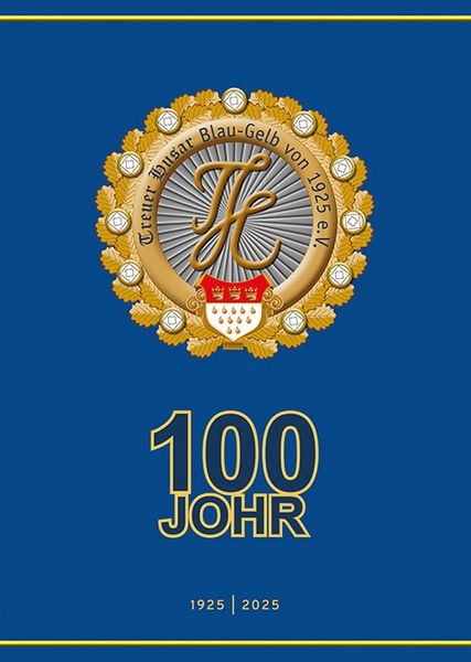 Produktbild: 100 Johr KG Treuer Husar Blau-Gelb von 1925