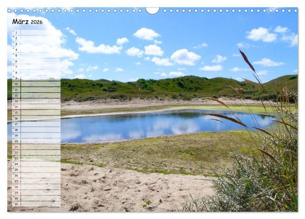 Produktbild: Egmond aan Zee (Wandkalender 2026 DIN A3 quer), CALVENDO Monatskalender