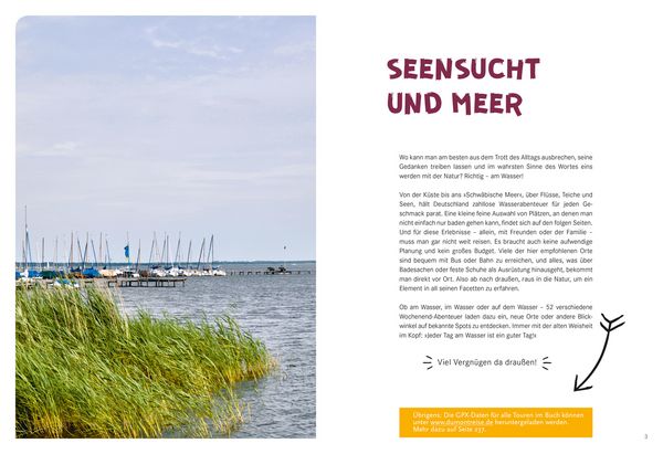 Produktbild: 52 kleine & gro&szlig;e Eskapaden in Deutschland Wochenenden am Wasser