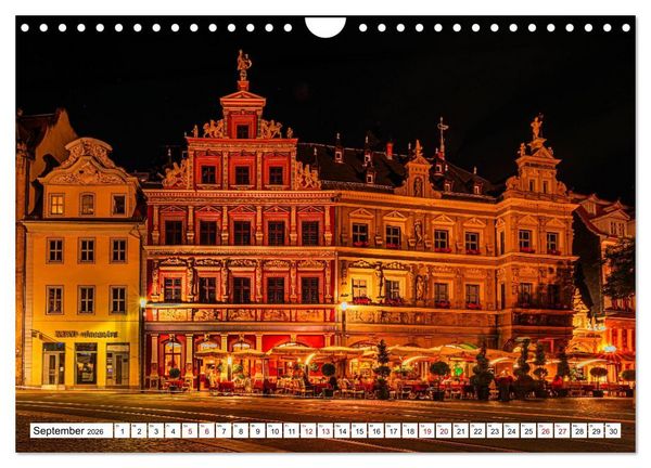 Produktbild: Rund um die Kr&auml;merbr&uuml;cke - Ein St&uuml;ck Mittelalter in Erfurt (Wandkalender 2026 DIN A4 quer), CALVENDO Monatskalender