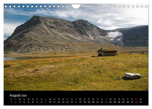 Produktbild: Norwegen - Alpine Landschaften (Wandkalender 2026 DIN A4 quer), CALVENDO Monatskalender