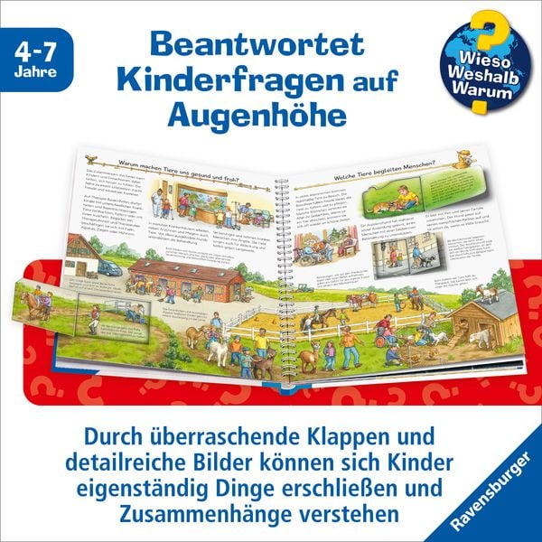 Wieso? Weshalb? Warum?, Band 16 - Tiere im Einsatz