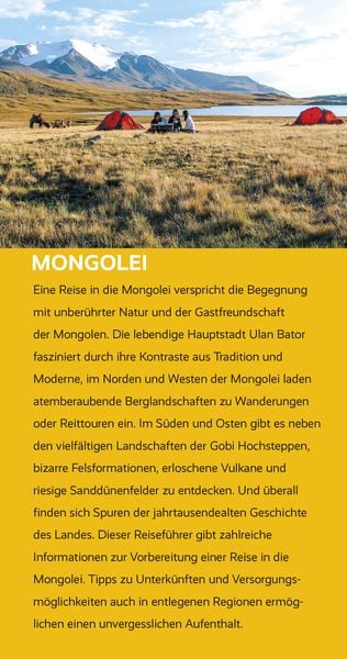 TRESCHER Reiseführer Mongolei