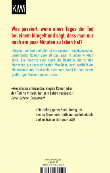 Produktbild: Sophia, der Tod und ich