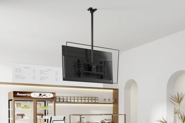 Produktbild: SpeaKa Professional SP-TVCM-550 TV-Deckenhalterung 109,2 cm (43") - 218,4 cm (86&rdquo;) Neigbar, Schwenkbar, H&ouml;henverstellbar