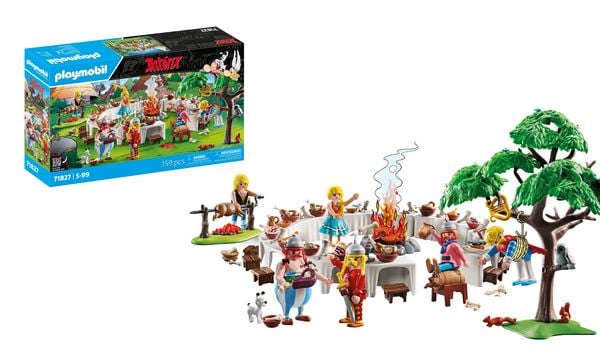 Produktbild: PLAYMOBIL 71827 Asterix: Das Dorfbankett