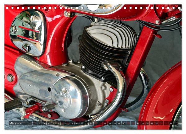 Produktbild: Puch 250 SGS Motorrad - Oldie aus &Ouml;sterreich (Wandkalender 2026 DIN A4 quer), CALVENDO Monatskalender