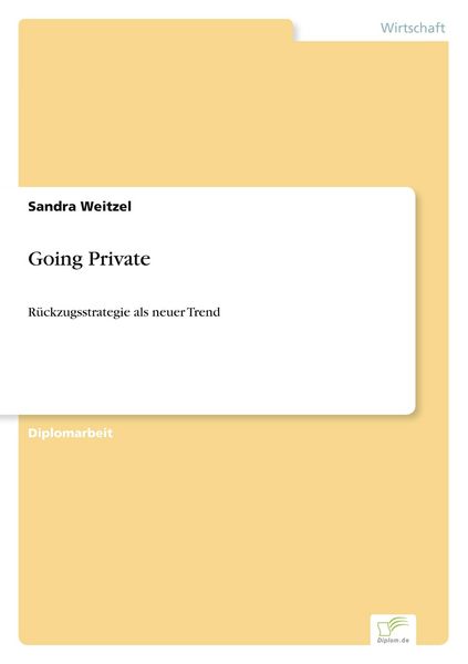 Produktbild: Going Private