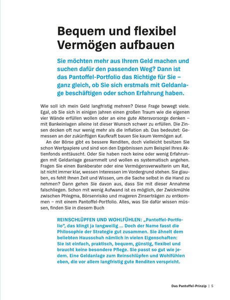 Produktbild: Das Pantoffel-Portfolio