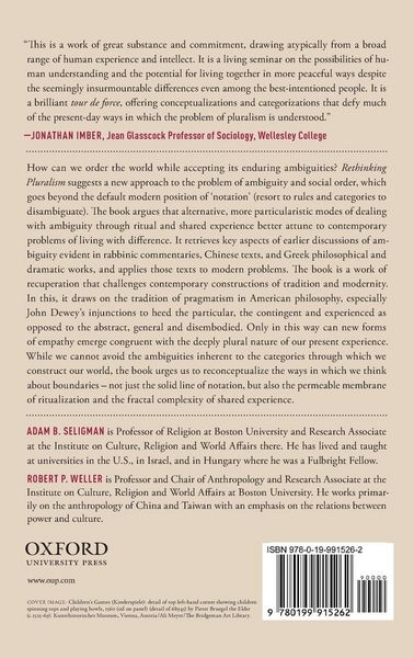 Produktbild: Rethinking Pluralism