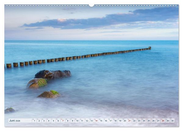 Produktbild: Farben der Ostsee (Wandkalender 2026 DIN A2 quer), CALVENDO Monatskalender