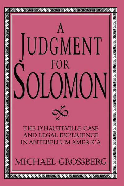 Produktbild: A Judgment for Solomon