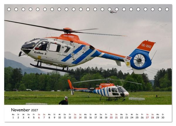 Produktbild: Wo Kraft schwebt und Pr&auml;zision fliegt (Tischkalender 2027 DIN A5 quer), CALVENDO Monatskalender