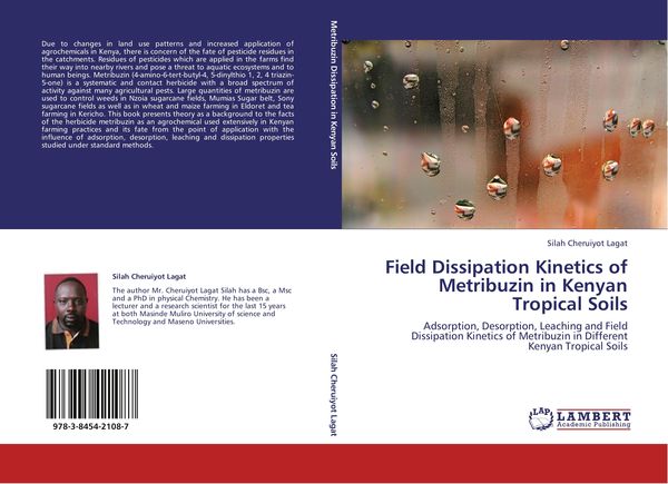 Produktbild: Field Dissipation Kinetics of Metribuzin in Kenyan Tropical Soils