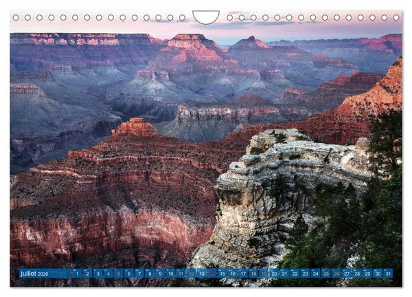 Produktbild: L'Ouest Am&eacute;ricain - Superbe contr&eacute;e aux paysages spectaculaires (Calendrier mural 2026 DIN A4 vertical), CALVENDO calendrier mensuel