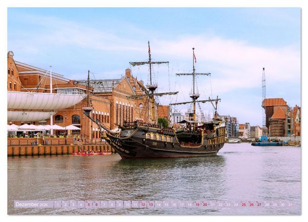 Produktbild: Polen. Von Krakau bis Danzig: Bilder voller Atmosph&auml;re (Wandkalender 2026 DIN A4 quer), CALVENDO Monatskalender