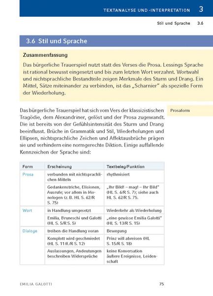 Produktbild: Emilia Galotti von Gotthold Ephraim Lessing