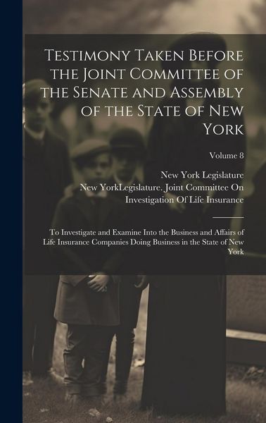 Produktbild: Testimony Taken Before the Joint Committee of the Senate and Assembly of the State of New York: To Investigate and Examine Into the Business and Affai