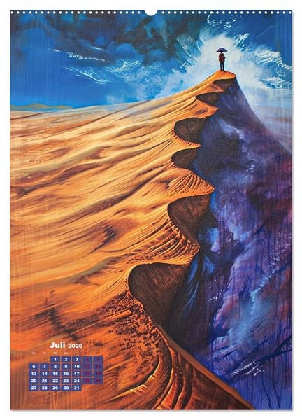 Produktbild: Surrealismus (Wandkalender 2026 DIN A2 hoch), CALVENDO Monatskalender