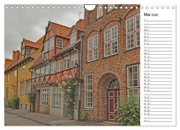 Produktbild: Hansestadt L&uuml;beck / Geburtstagskalender (Wandkalender 2026 DIN A4 quer), CALVENDO Monatskalender