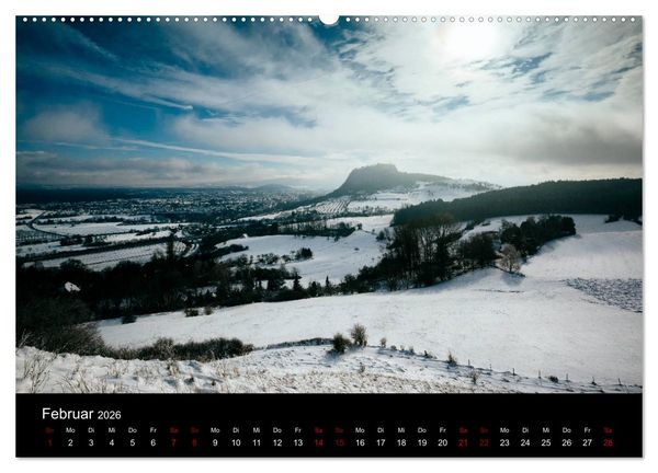 Produktbild: Der Hegau - Wanderparadies am westlichen Bodensee (Wandkalender 2026 DIN A2 quer), CALVENDO Monatskalender