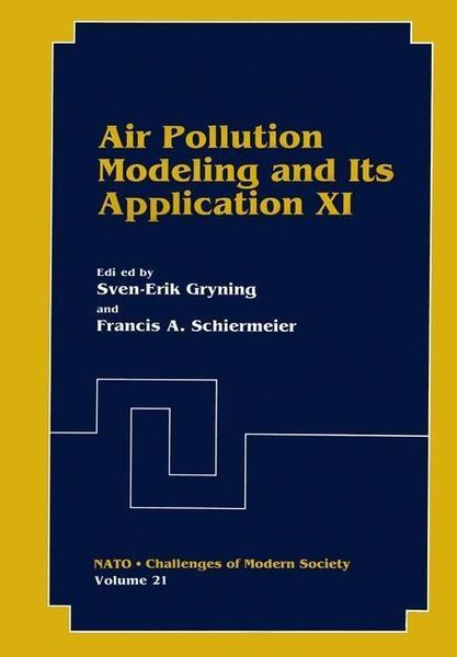 Produktbild: Air Pollution Modeling and Its Application XI