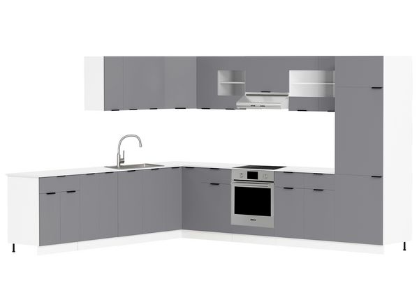 Produktbild: K&uuml;chenschrank B. 60 cm H&auml;ngeschrank K&uuml;che Fasola
