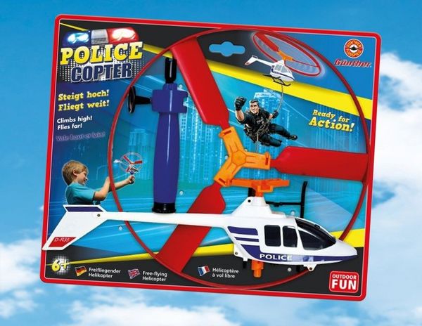 Produktbild: Paul G&uuml;nther 1686 - POLICE COPTER, Helikopter mit Schnellstartgriff, 36 x 27 cm