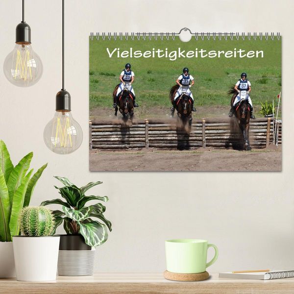 Produktbild: Vielseitigkeitsreiten (Wandkalender 2026 DIN A4 quer), CALVENDO Monatskalender