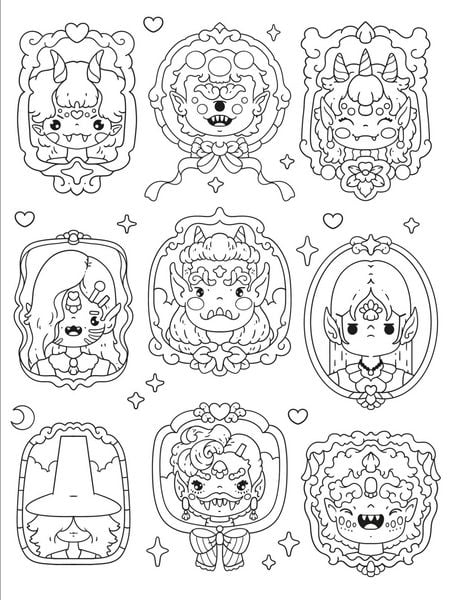 Produktbild: K-POP Das inoffizielle Malbuch f&uuml;r Fans von K-POP DEMON HUNTERS