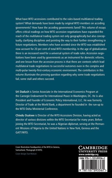 Produktbild: WTO Accessions and Trade Multilateralism