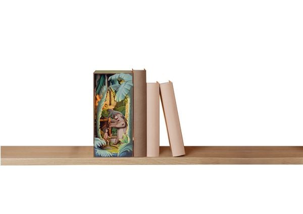 Produktbild: Book Nook DIY B&uuml;cherecke Disney Das Dschungelbuch