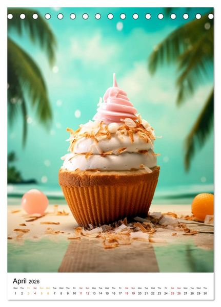 Produktbild: Bake Joy (Desk Calendar 2026 DIN A5 portrait), CALVENDO 12 Month DeskCalendar