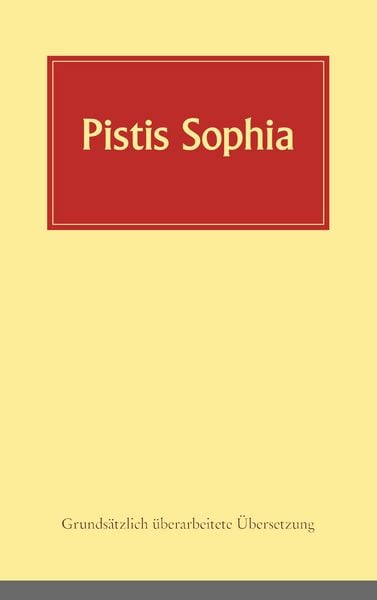 Produktbild: Pistis Sophia