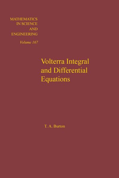 Produktbild: Volterra Integral and Differential Equations